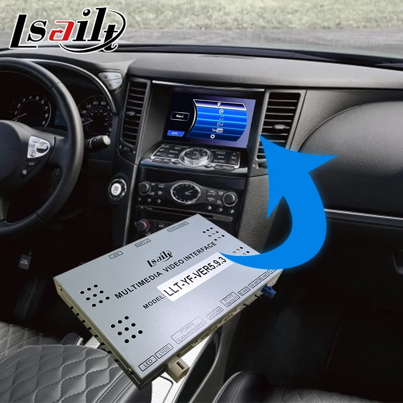 Lsailt Android gps навигационная система коробка для Infiniti QX70/FX37 FX 2012- с G QX50 QX60 Q70 QX80 и т. д. youtube waze yandex