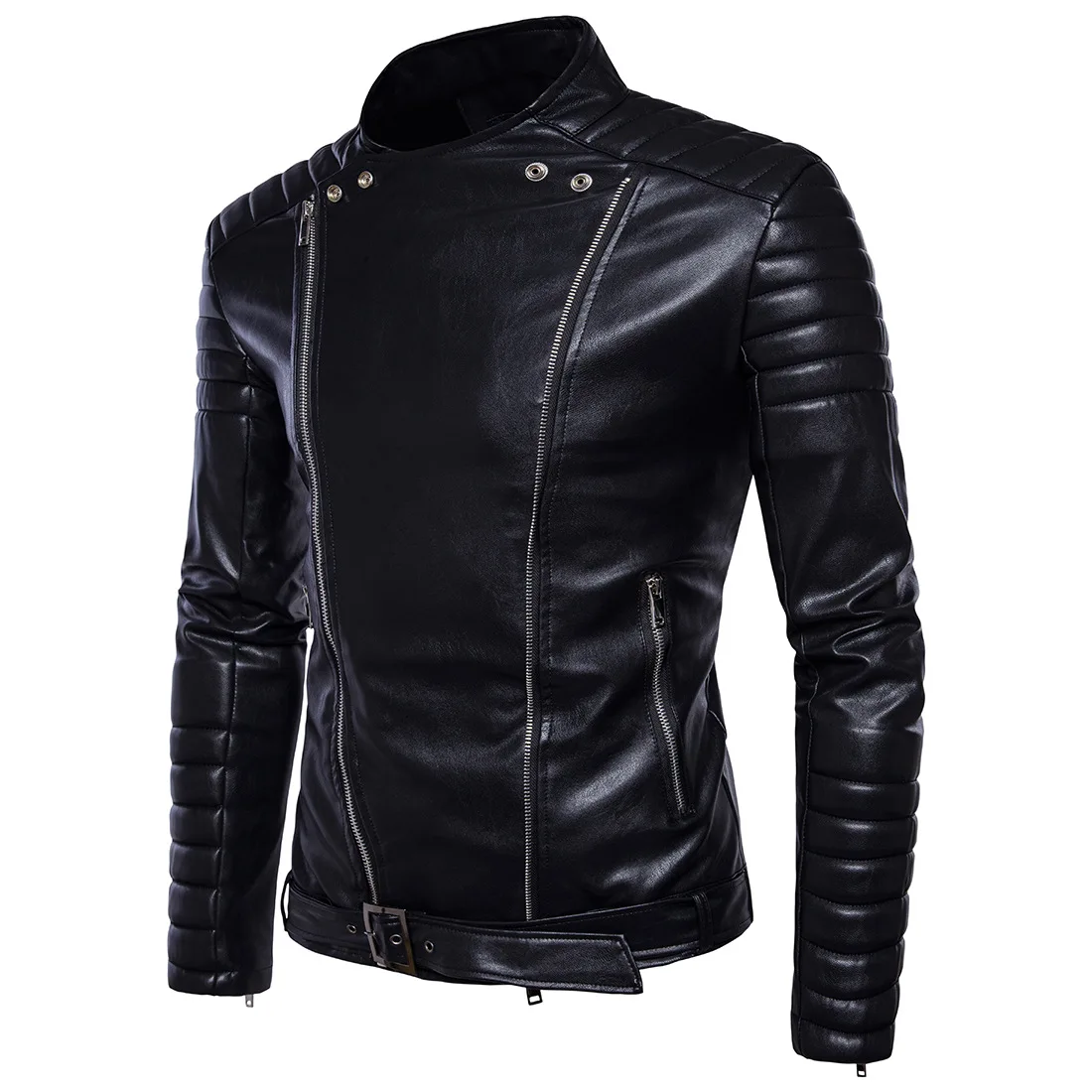 

Men's locomotive high-end motorcycle leather jackets men's clothing leather jacket coat new style fashion sell like hot cakes