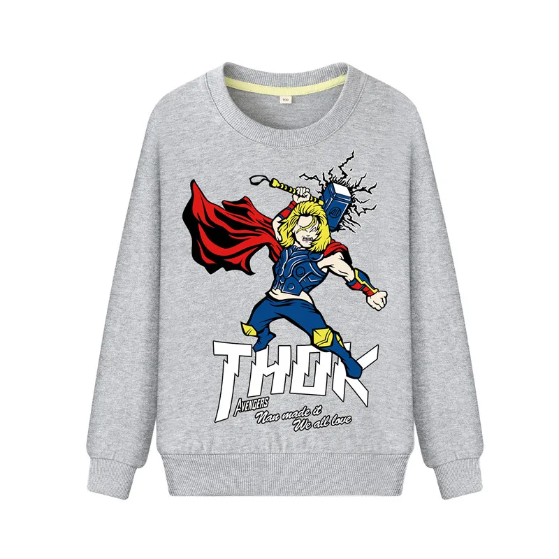 2019 весенний тонкий свитер из 100% хлопка для мальчиков и девочек Детский костюм с