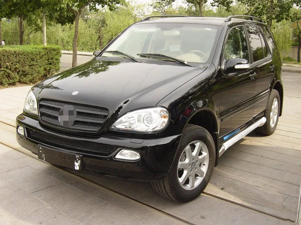 Для Mercedes-Benz W163 ML320 ML350 ML500 Автомобильная фара с прозрачными линзами