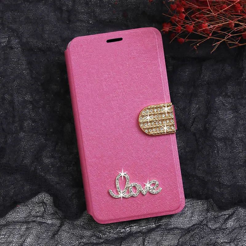 Red D Love Для Apple iPhone 4, 4S, 5, 5S, SE, 6, 6 S, 7, 8 Plus, 6 P, 7 P, 8 P Plus, роскошный чехол-книжка из искусственной кожи, чехол-кошелек, мягкий чехол, подставка, Fundas - Цвет: Red D Love