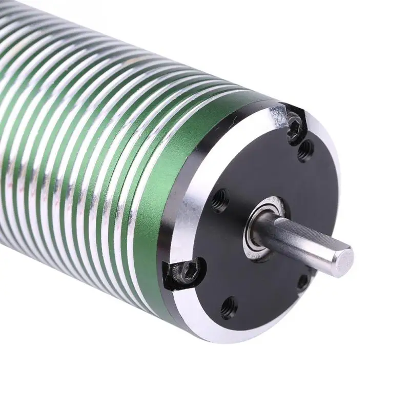 1 шт. 3665 3600KV 4500KV 4 полюса металлический мотор RC частей для 1/8 1/10 1/12 пульт