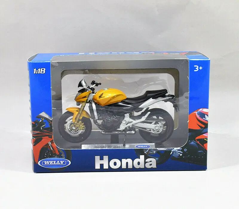 Welly 1:18 Honda Hornet модель мотоцикла велосипеда игрушка Новый в коробке| |