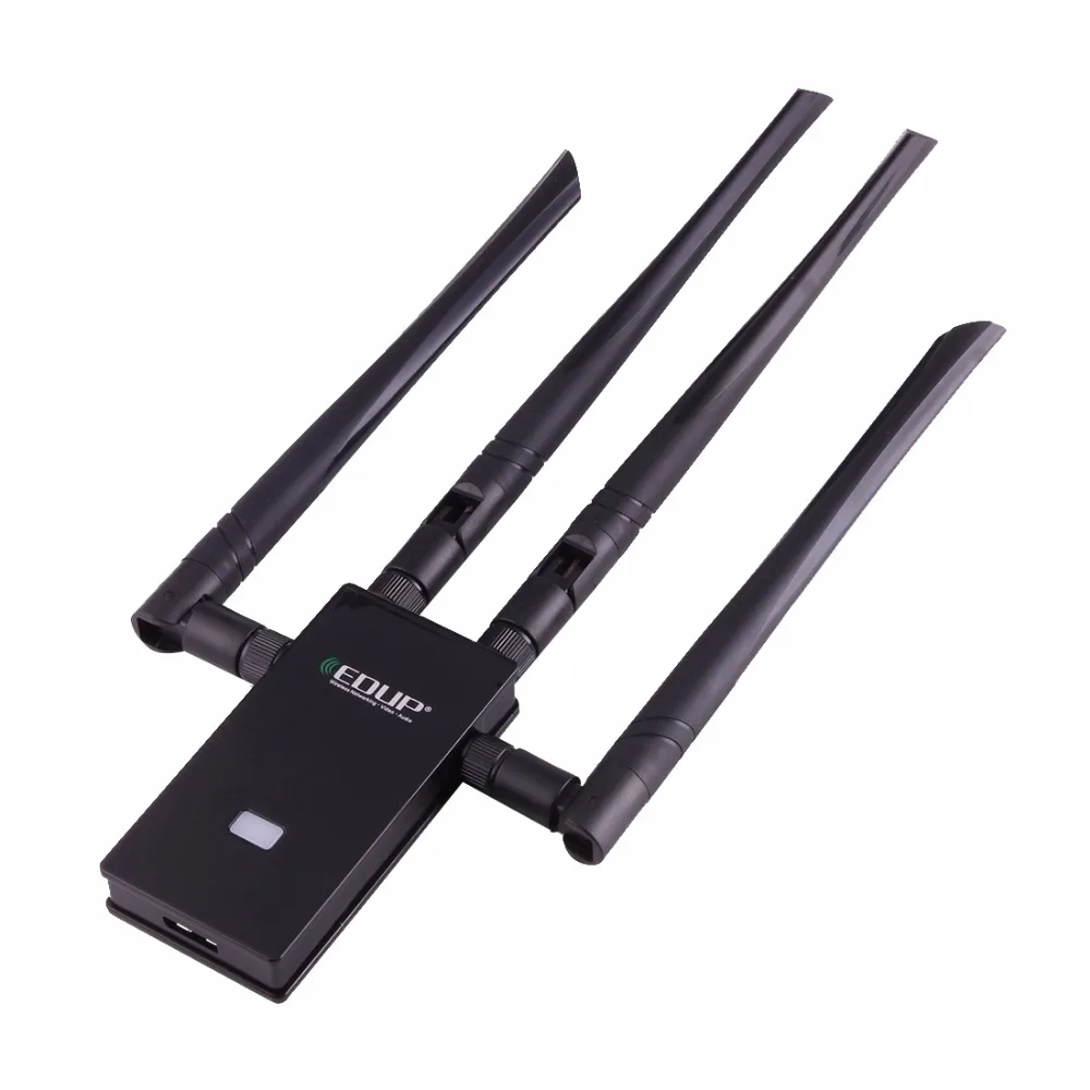 EDUP EP-AC1621 USB 3,0 беспроводной адаптер 1900 Мбит/с 2,4 г/5,8 ГГц 600 Мбит/с/1300 Мбит/с Двухдиапазонная WiFi сетевая карта 4 WiFi антенна