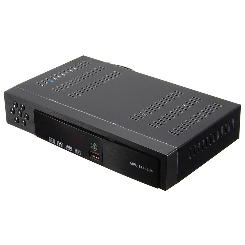 LEORY DVB-T2+ S2 видео вещания спутниковый ТВ приемник коробка HD 1080P HD ТВ композитный цифровой высокой четкости приемник ЕС/Великобритания Разъем