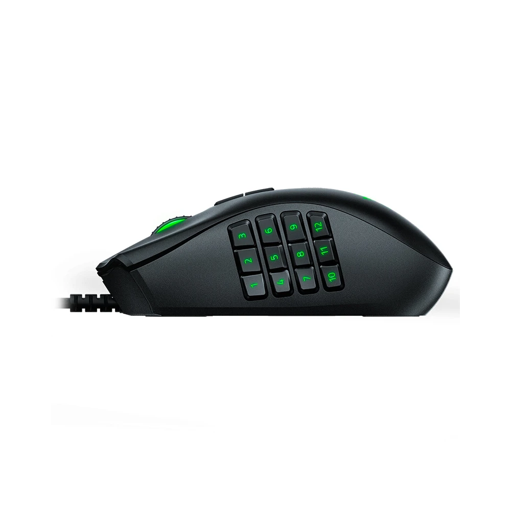 Игровая мышь Razer Naga проводная 16000 точек/дюйм оптический датчик Chroma RGB Lighting 2/7/12
