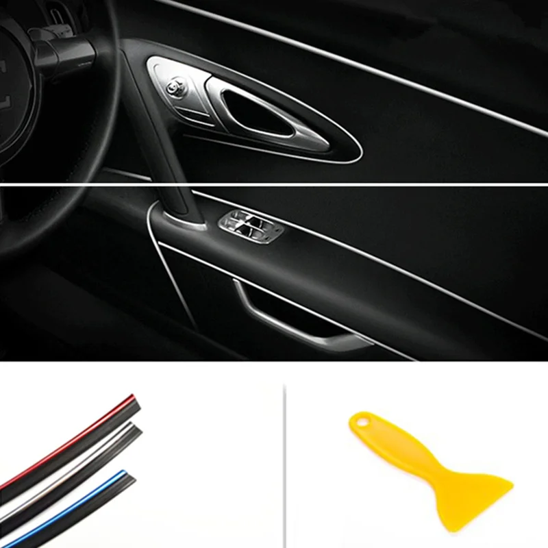 Декоративная лента для салона автомобиля 5 м Chevrolet Cruze Aveo Lacetti Captiva Niva Spark Orlando Epica