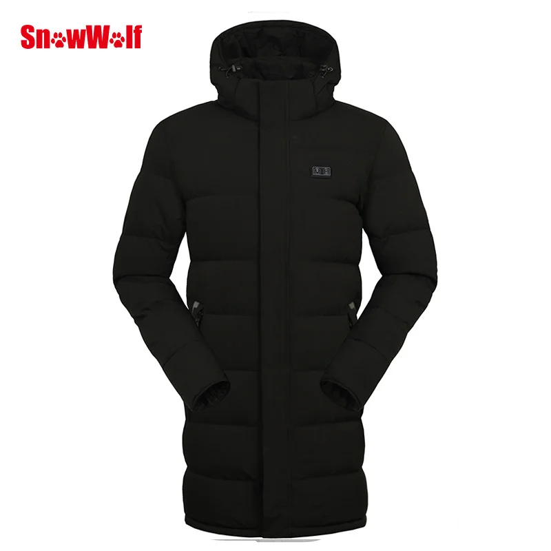 Мужская зимняя одежда SNOWWOLF для рыбалки уличная хлопковая куртка с инфракрасным