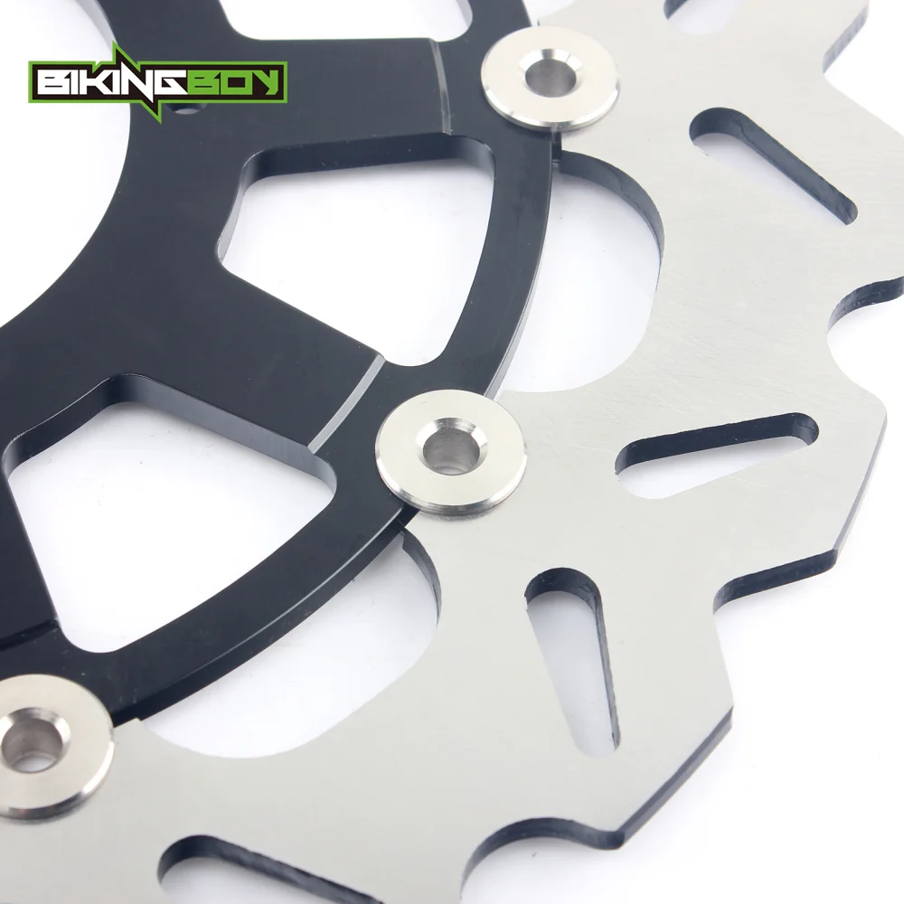 BIKINGBOY Oversize 125 мм спереди Диск Ротора кронштейн для CR 250 R E CRF 450 SUPERMOTARD 320 450X17 16 15 14 13 |