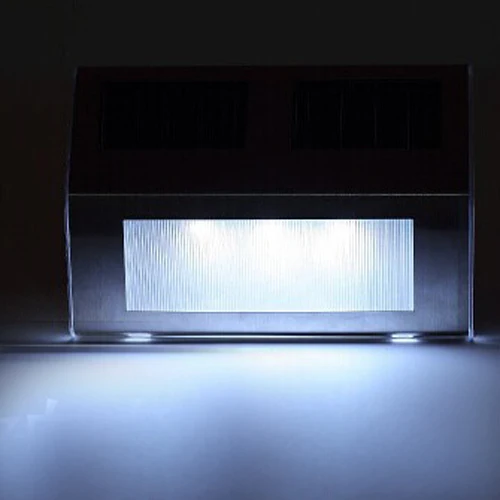 Водонепроницаемый садовый светильник из нержавеющей стали IP65 на солнечной