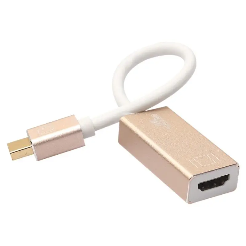 Топ 4 K Mini DisplayPort DP Thunderbolt к hdmi кабель адаптер для Macbook W4M7|Кабели HDMI| |