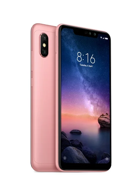 [Глобальная версия для Испании] Xiaomi Note Redmi 6 Pro (внутренняя память 4 Гб ram de задняя