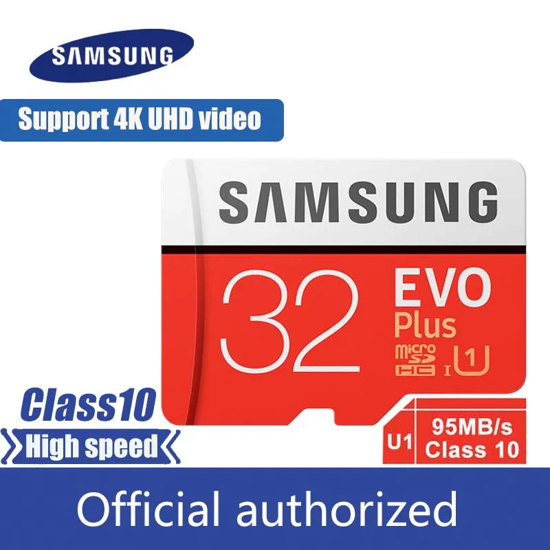 Карта памяти MicroSD SAMSUNG 32 Гб 64 Гб 128 ГБ 256 ГБ TF флэш-карта класс 10 SDXC SDHC U3 UHS-I HD microsd с кардридером