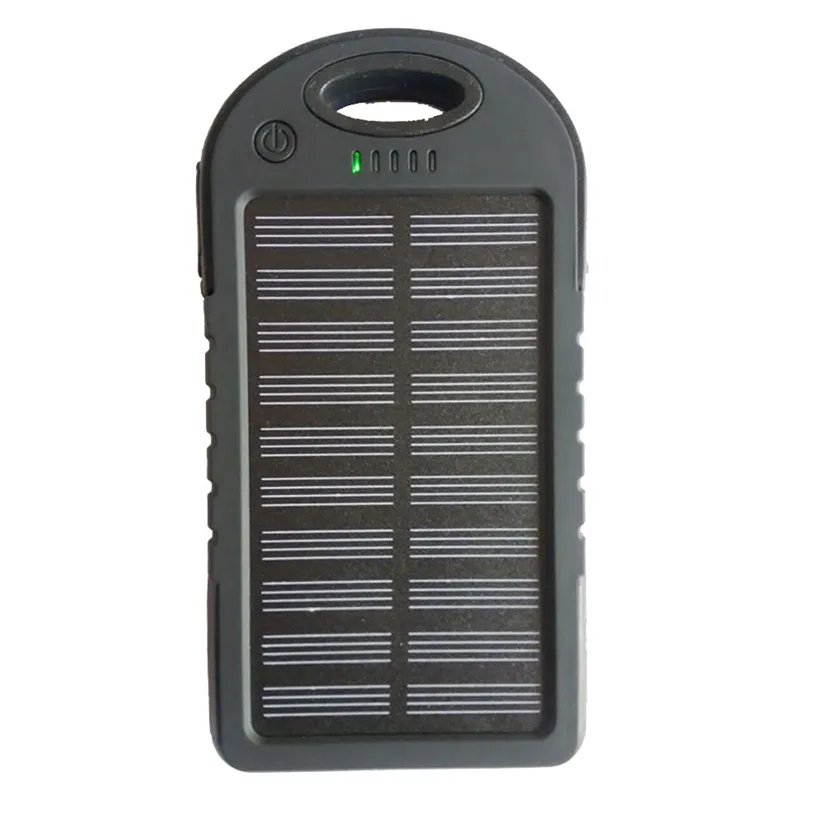 CARPRIE СВЕТОДИОДНЫЙ дорожный двойной USB аккумулятор на солнечной батарее зарядное