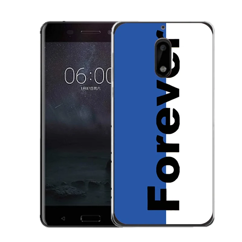 Qmswei Мягкий ТПУ чехол для телефона nokia3 nokia5 nokia6 nokia8 N540 N535 с принтом надписью