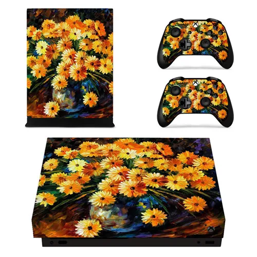 Cuphead Faceplates Skin Console& Controller Decal Stickers for Xbox One X Console+ Controller Skin Sticker - Цвет: YSX1X0206