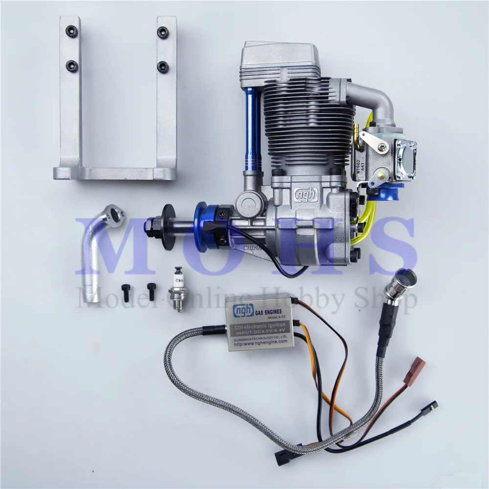 NGH 4 тактный двигатель NGH GF38 38cc четырехтактный бензиновые двигатели для дистанционно управляемого летательного аппарата rc самолет 4 тактный двигатель