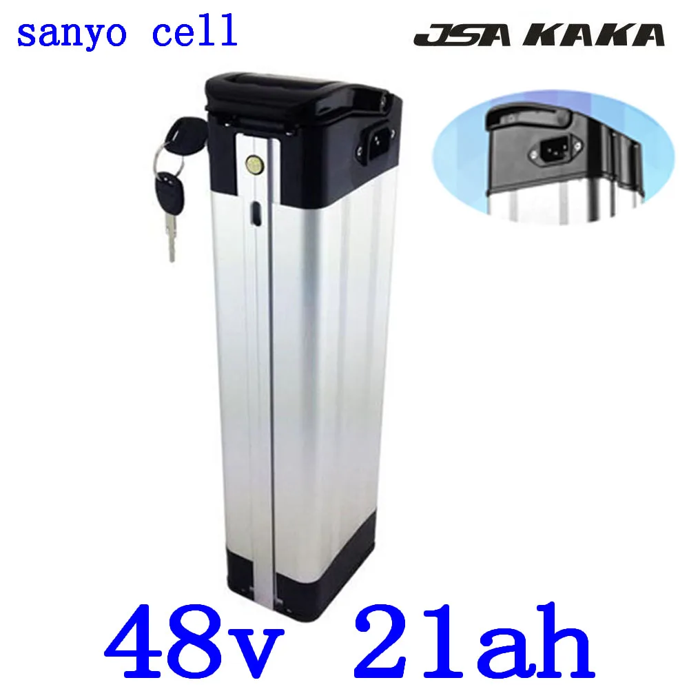 1000W 48V 20AH аккумуляторный отсек для электрического велосипеда 48V 21AH литиевая, фара для электровелосипеда в батарея применение sanyo ячейки для 48V 1500W 1000W 750W 500W мотоциклы