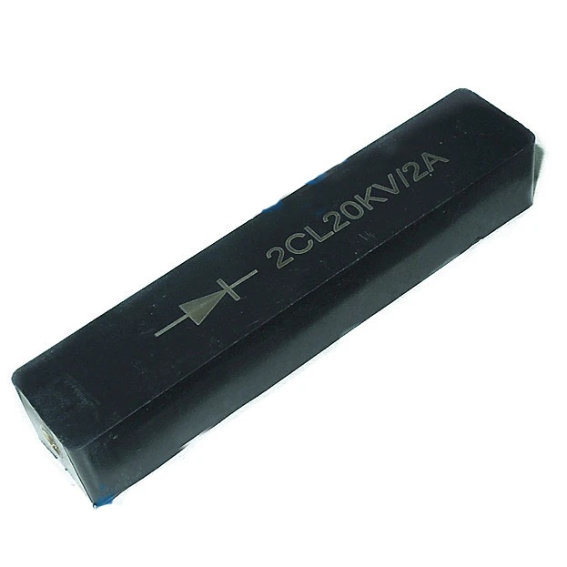 2CL(2DL) 2A 20KV высоковольтный выпрямитель HV Silicon Stack Diode 120x25x18mm M5 резьбовое отверстие |