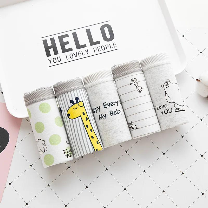 2 шт./Лот хлопковые трусики женское хлопковое нижнее белье с рисунком женские