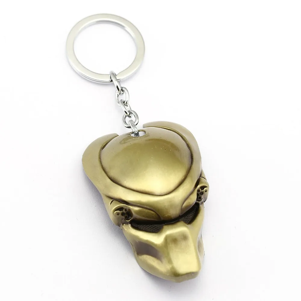 JX10525 AVP Alien & маска хищника металлический брелок Llavero подвеска держатель Тритий