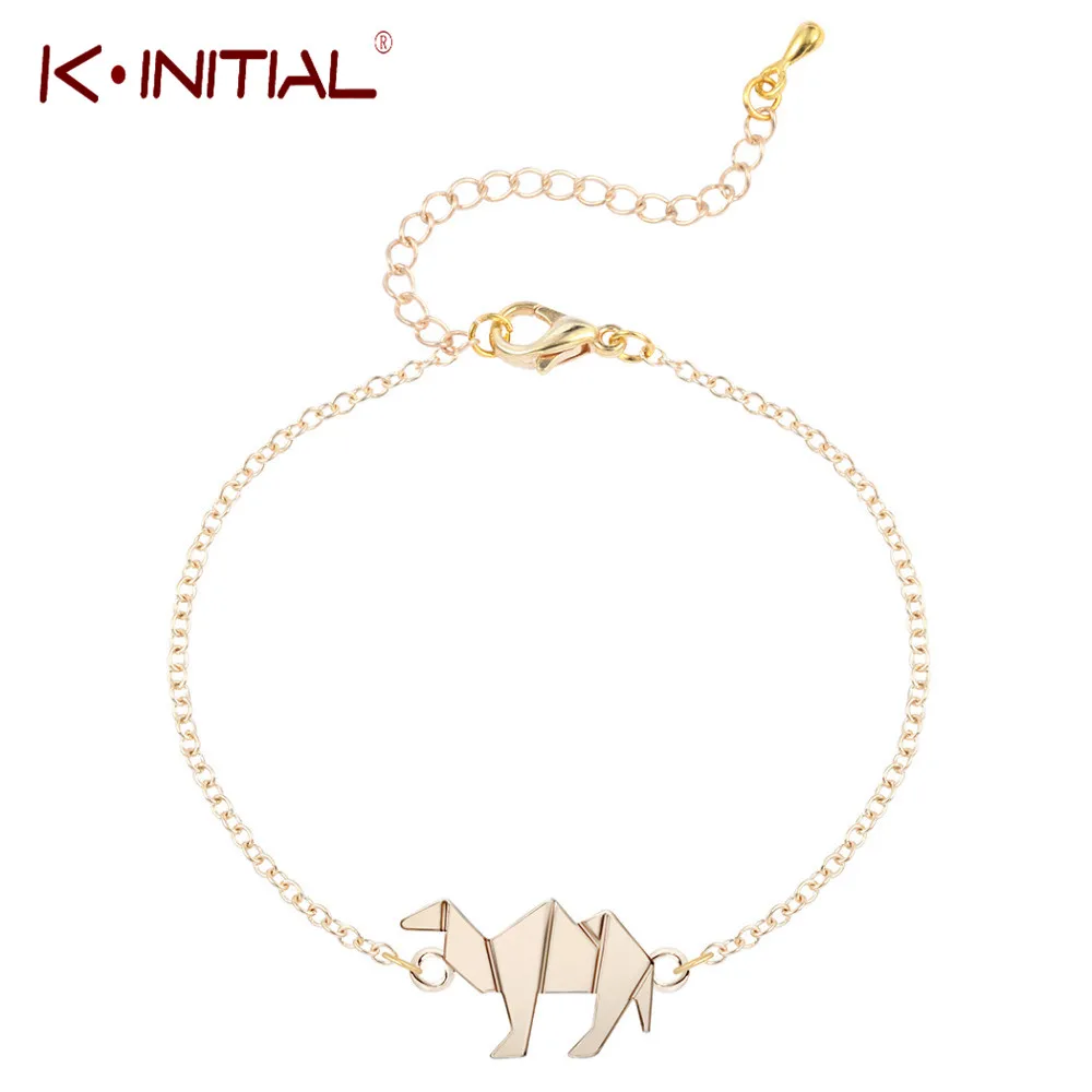 Kinitial 10 шт. цвета: золотистый Серебристый Браслет Bijoux Femme цепи Браслеты 2017 BFF