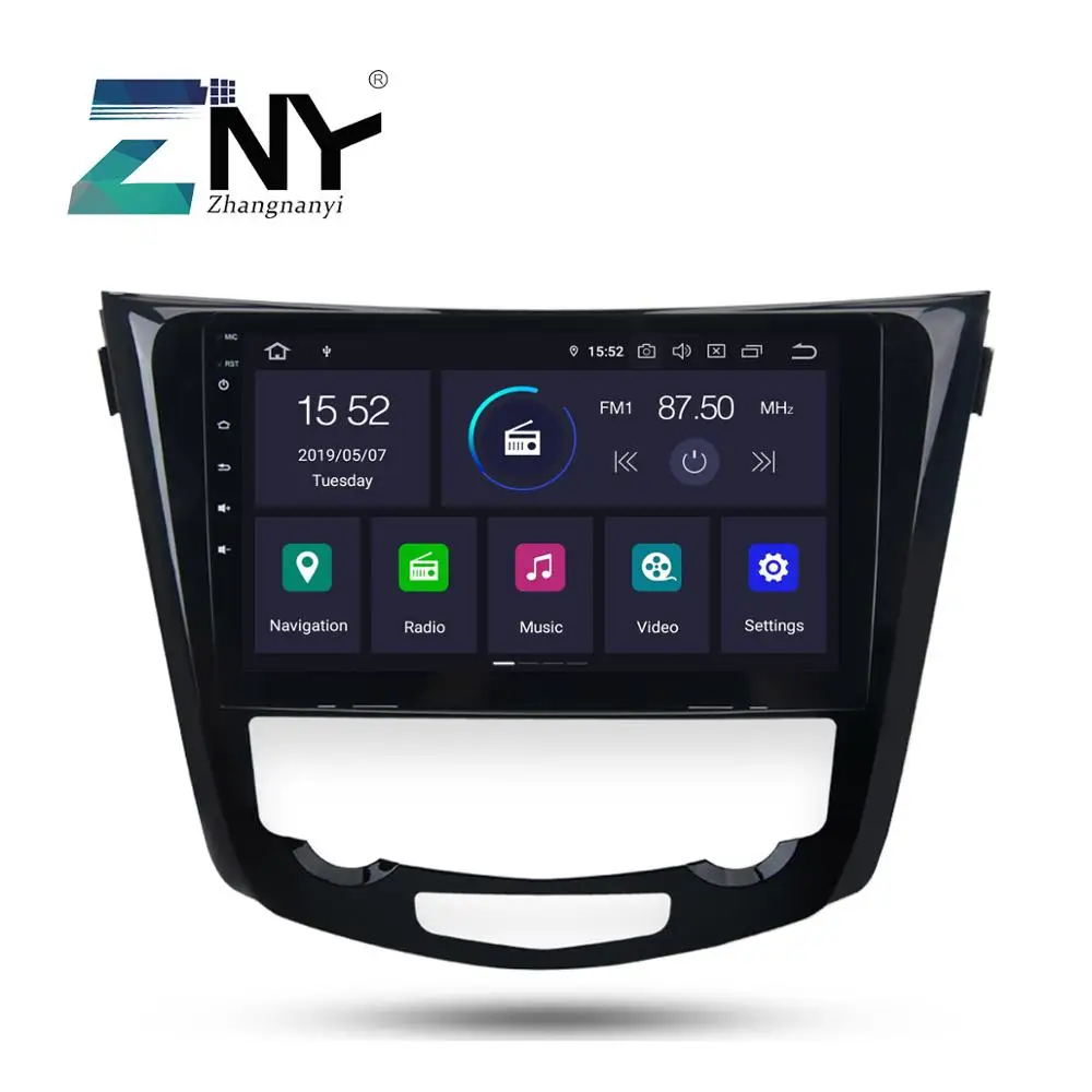 10," ips Android 9,0 авто радио для Nissan X-Trail Qashqai J10 J11 стерео аудио DSP резервная камера