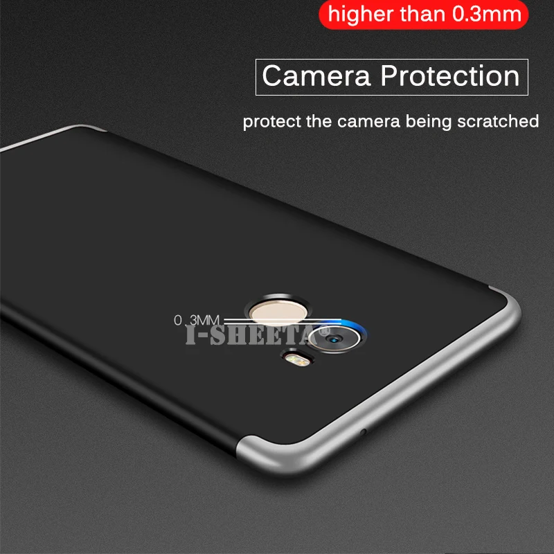 Shockproof 3 in 1 Case 360 Full Protection Slim Rugged Matte Hard PC For Xiaomi Mi Mix 2 2S Max Max2 Max3 Anti-Knock Cover |