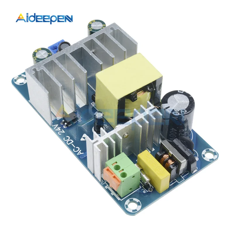 AC 85 V-265 V к DC 24V 100W 4A-6A стабильная Высокая мощность импульсный источник питания плата трансформатора питания понижающий регулятор напряжения