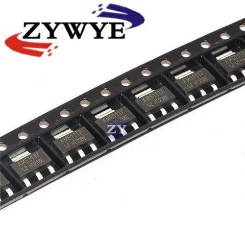 ZYWYE новый 50 ШТ. Оригинальный AMS1117 2.5 2.5V LM1117 1117 Регулятор Напряжения 1A|regulator|regulator