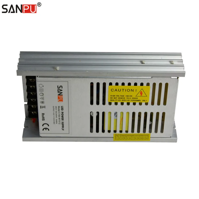 SANPU SMPS 150W 12V DC импульсный источник питания 12A постоянное напряжение один выход AC/DC