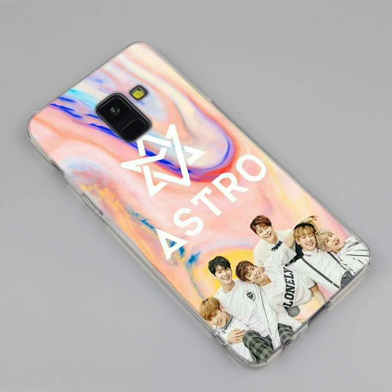 KPOP ASTRO силиконовый чехол для Samsung Galaxy A50 A30 A10 A40 A6 A8 плюс A20 E A5 A7 2018 2017 2016 примечание 9 8