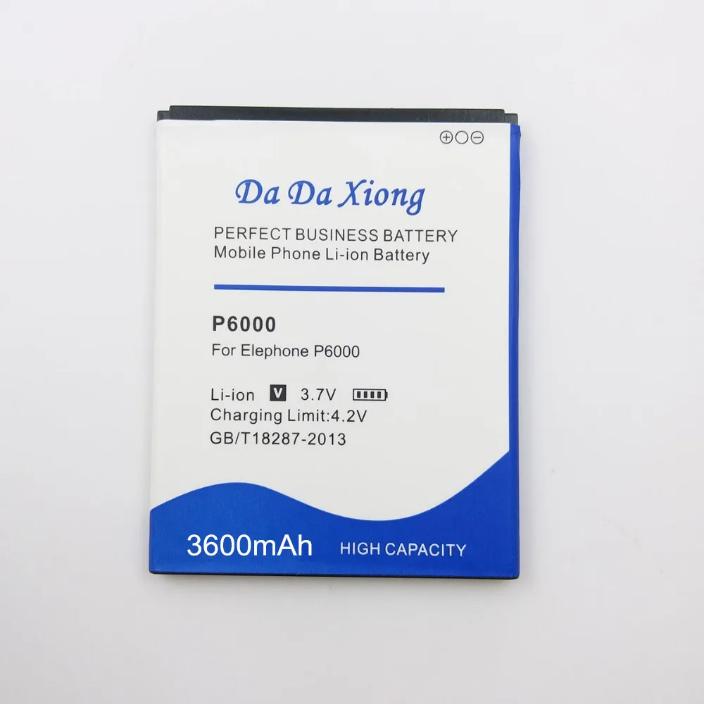 Аккумулятор Elephone P6000 на 3600 мА · ч для elephone p6000 / pro|elephone battery|p6000 batterybattery for |