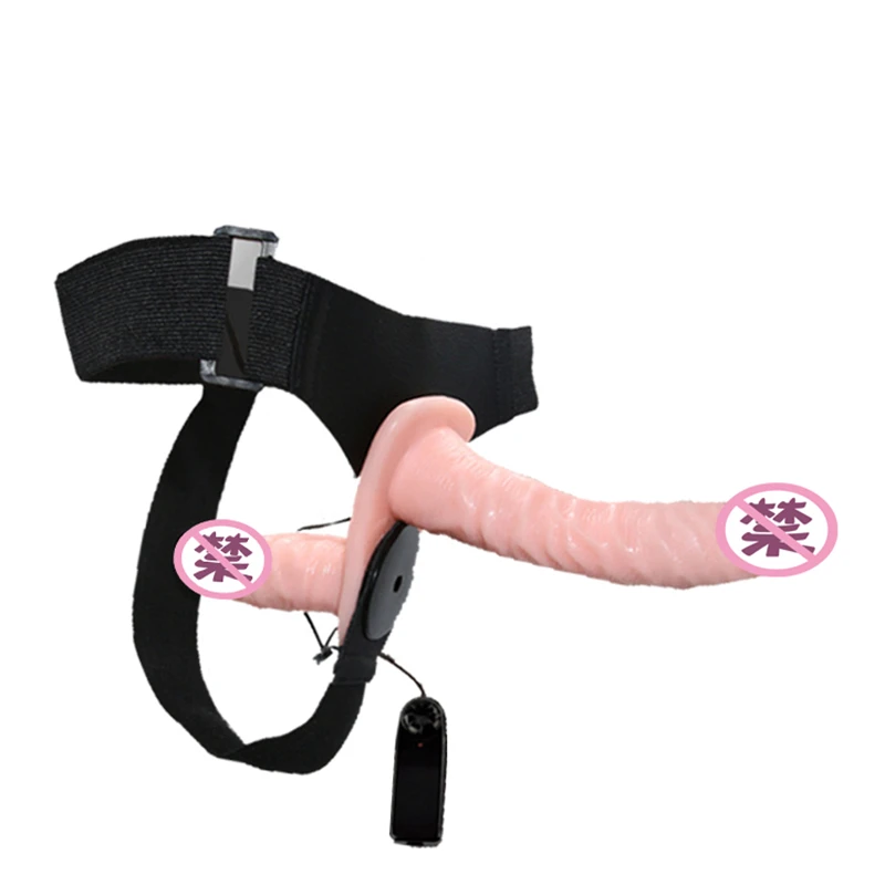 Страпон двойной реалистичный фаллоимитатор Анальный вибратор точки G секс