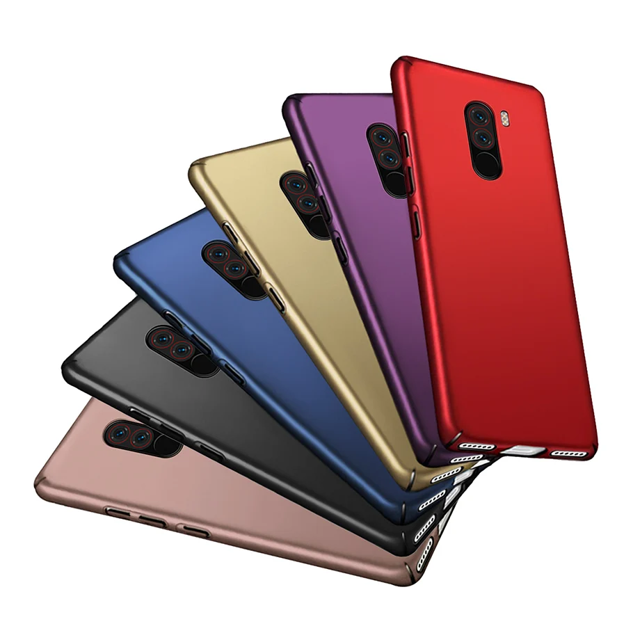 Case For Xiaomi Pocophone f1 360 Full Protection Shockproof Hard Cover for Poco Fundas Plastic Slim Capa |