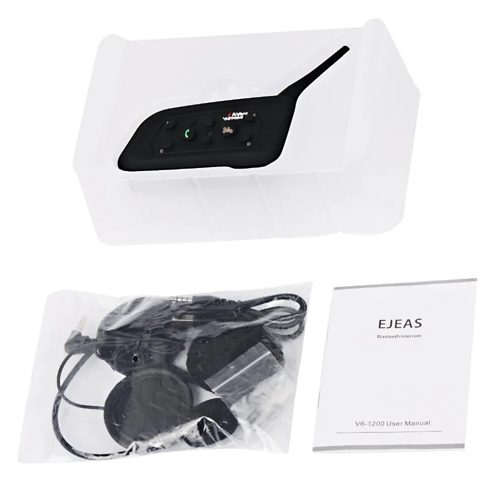 Bluetooth гарнитура VNETPHONE мотоциклетная Водонепроницаемая с поддержкой