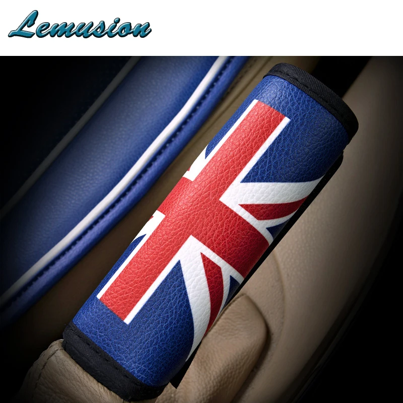 1 шт. чехол ручного тормоза автомобиля чехлы Британский рисовый Вымпел кожаные