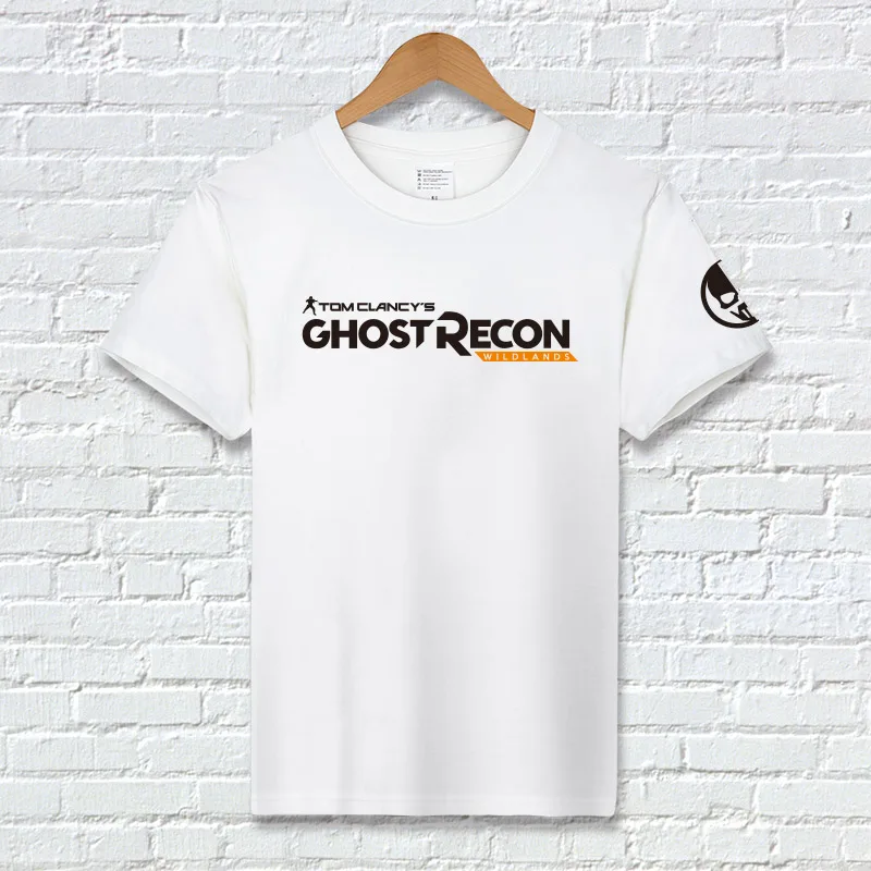 Cosplaydiy игра том Clancy's Ghost Recon дикие земли футболки для взрослых мужчин с коротким рукавом o-образным вырезом хлопок тройники топ J5