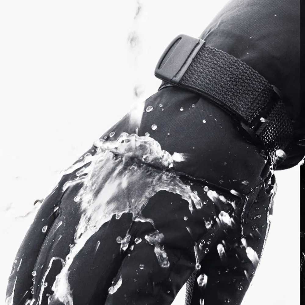 New Simple Couples Ski Gloves Warm Anti-slip Snow Snowmobile Snowboard Skiing Windproof for Outdoor Riding PJ5 | Спорт и развлечения