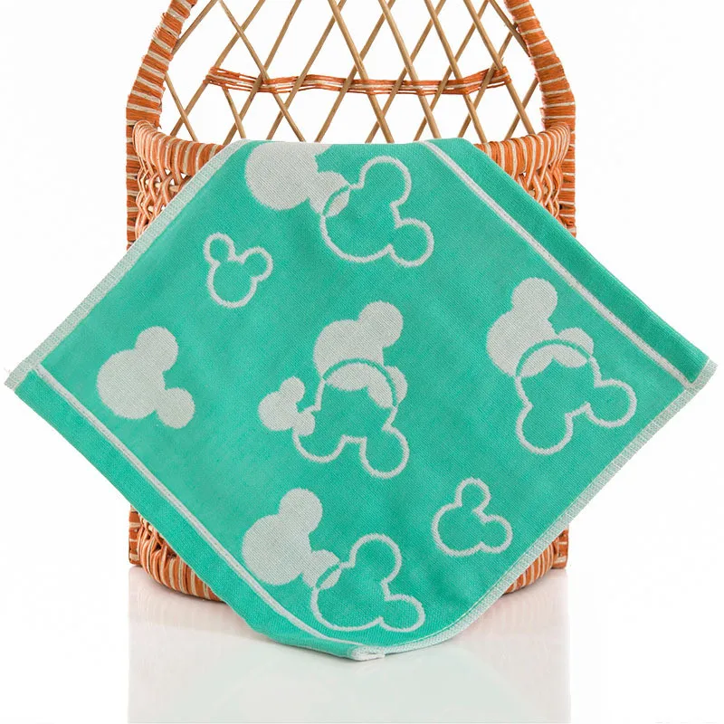 1 шт. хлопковые детские полотенца для лица яркие цвета детское полотенце с