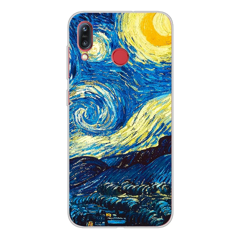 Ciciber чехол для ASUS ZenFone 5 4 3 3S Max Pro Plus Laser Deluxe Selfie Z Q Lite телефона из мягкого ТПУ Ван Гог