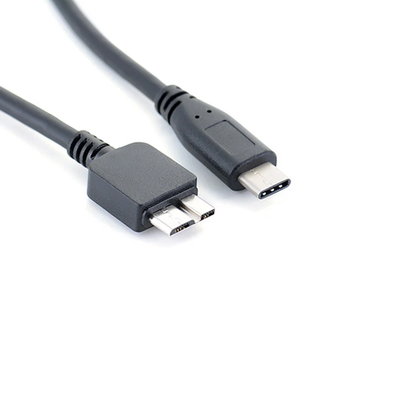 Кабель для передачи данных 0 3 м USB 1 Type C к Micro B разъем MAC BOOK WINDOWS ПК OTG внешний жесткий