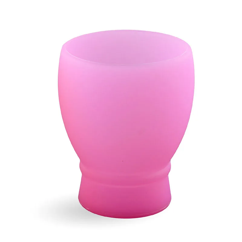 Pink OBR силиконовый бокал для красного вина, портативная пивная кружка, кофейные чашки и кружки, для кемпинга, для питья вина, бокал es, посуда для напитков - Цвет: Pink