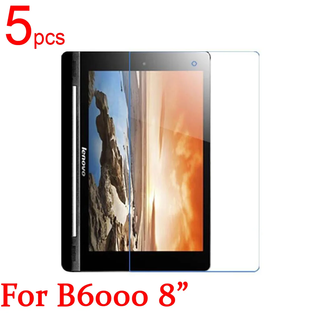 5 шт. Ультрапрозрачная/матовая/нано защитная пленка для ЖК экрана Lenovo Yoga Tablet B6000