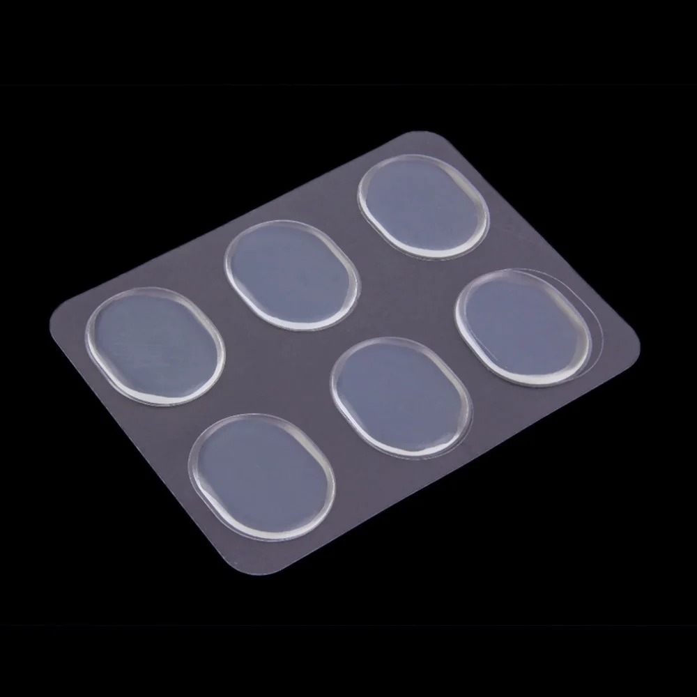 6 шт./лист полезный Новый женский силиконовый гель стельки для обуви вставки