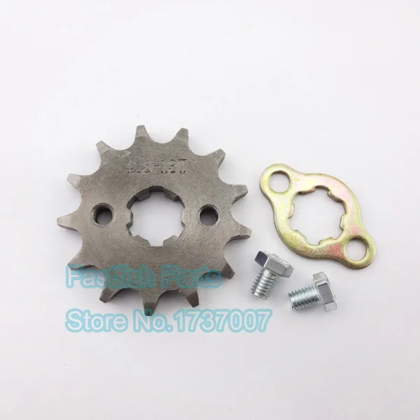 50cc 70cc 90cc 110cc 125cc 428 13 зуб 17 мм ID передний двигатель Звездочка для Taotao ATV Pit Dit