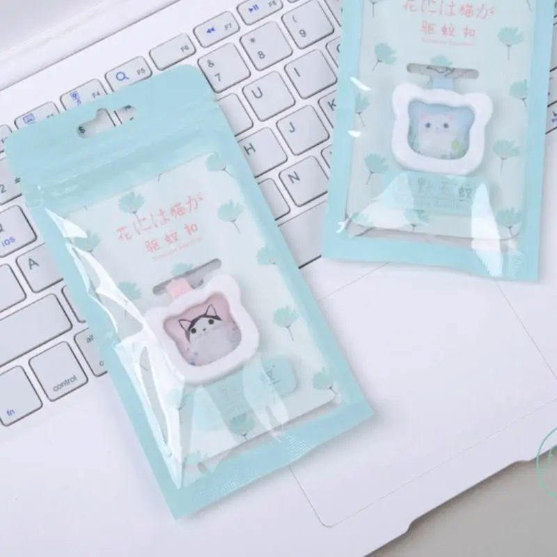 Репеллент от насекомых пластиковая пряжка для защиты с милым мультяшным