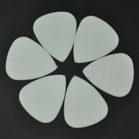 100pcs new medium 0 71mm blank guitar picks plectrums abs matter white