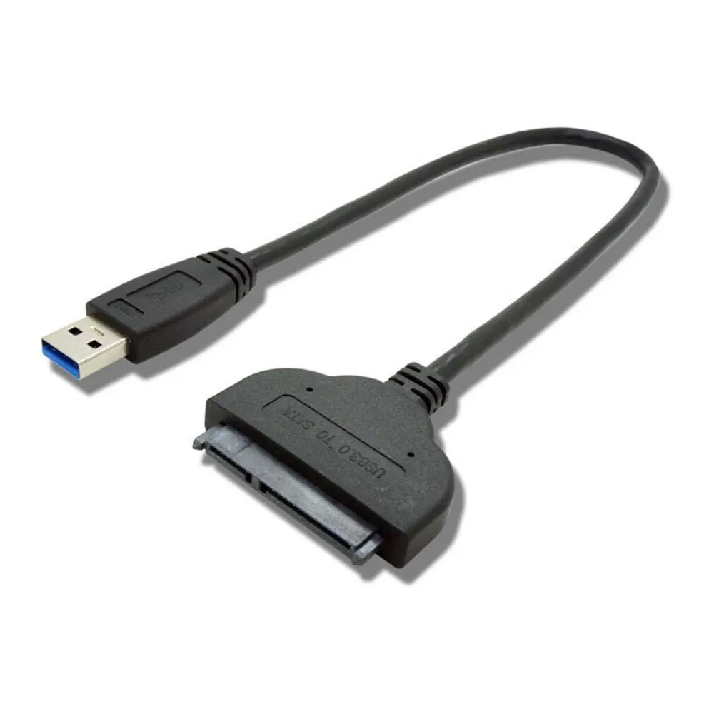 USB 3 0 до 2 5 дюйма SATA II жесткий диск Кабель-адаптер (черный) |