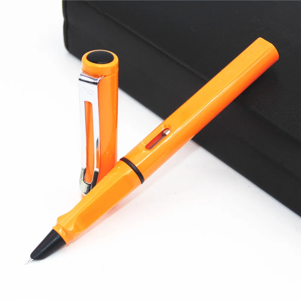 JINHAO 599 оранжевая перьевая ручка с мелким пером для студентов и студентов|fountain pen